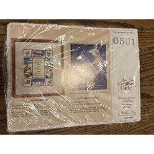 Vintage The Creative Circle #0561 Quack 'n Mat Duck Needlepoint Kit